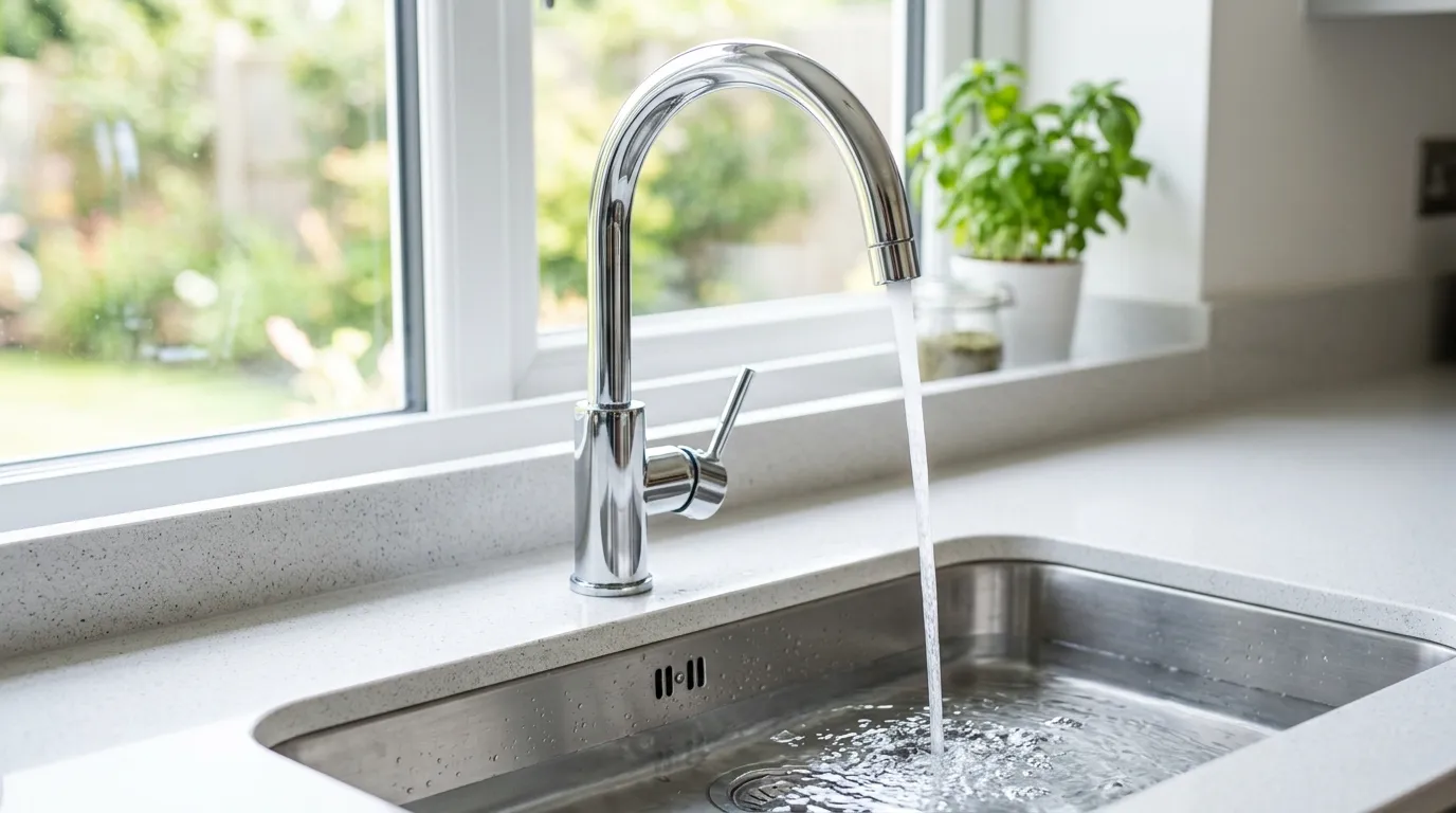Local Plumbing Master Pros same day plumber fixing a faucet in Adelphi, OH